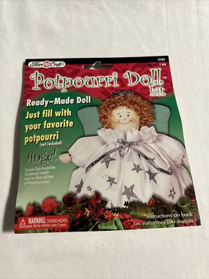 Fibre Craft Potpourri Doll Kit - #3181 - Angel - NIP