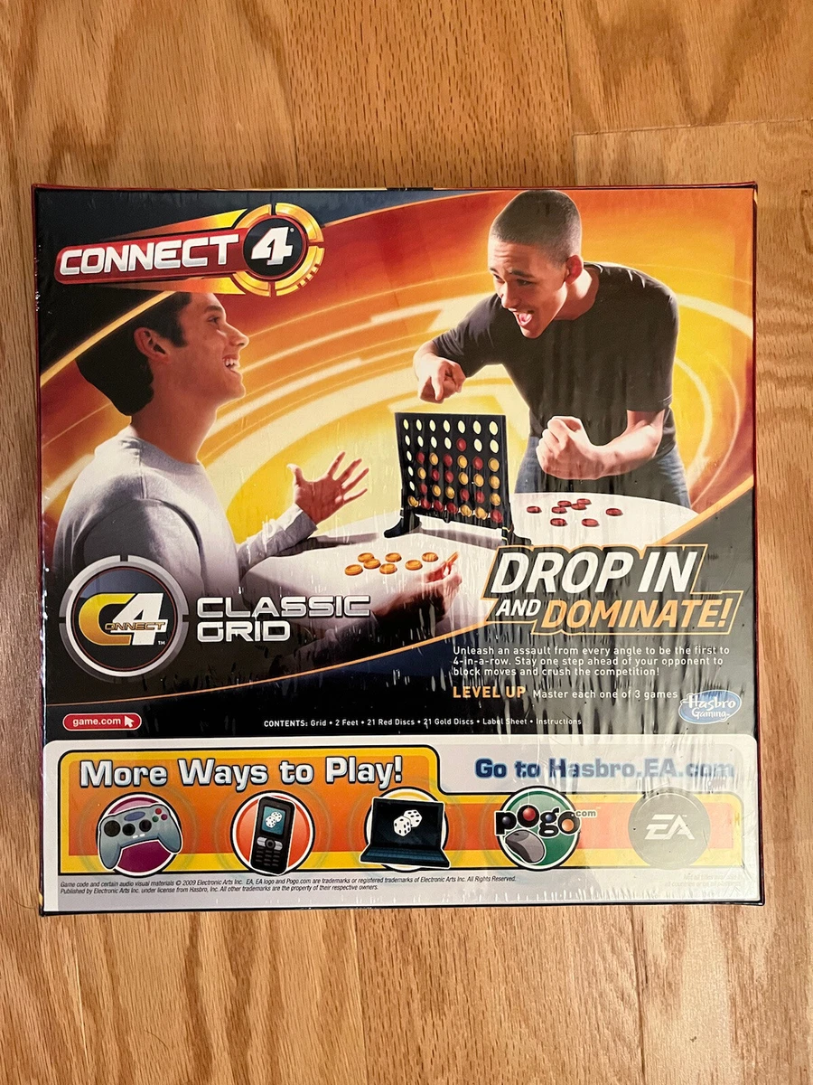  Hasbro Gaming Connect 4 Classic Grid,4 in a Row Game