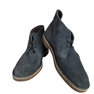 Clark\'s Gray Chukka style shoe Clarks Morris Peak Chukka Boots Mens Size 10 Gray Leather  main image 3