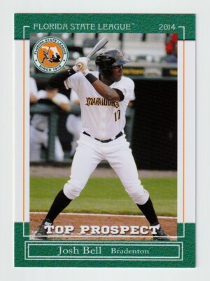 JOSH BELL 2014 Grandstand RC Florida State League Top Prospect Rookie FSL Card*