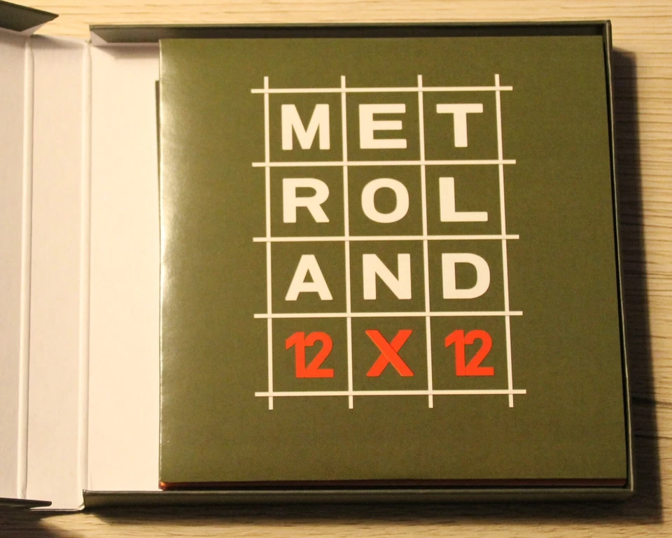 Metroland – 12 X 12 (2017) Box Set mit 4 CD - Electronic Synth-pop - AM 1237 FCD - Bild 2 von 4