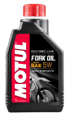  Motul FORK OIL 'FACTORY LINE' LIGHT 5W - 100% Synthetic Ester - 1L