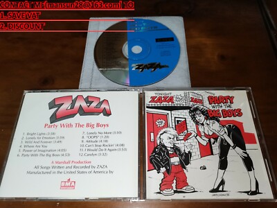 ZAZA ニール・ザザ／PARTY WITH THE BIG BOYS Zaza – Party With The Big Boys – CD (Album), 1991 [r8555431