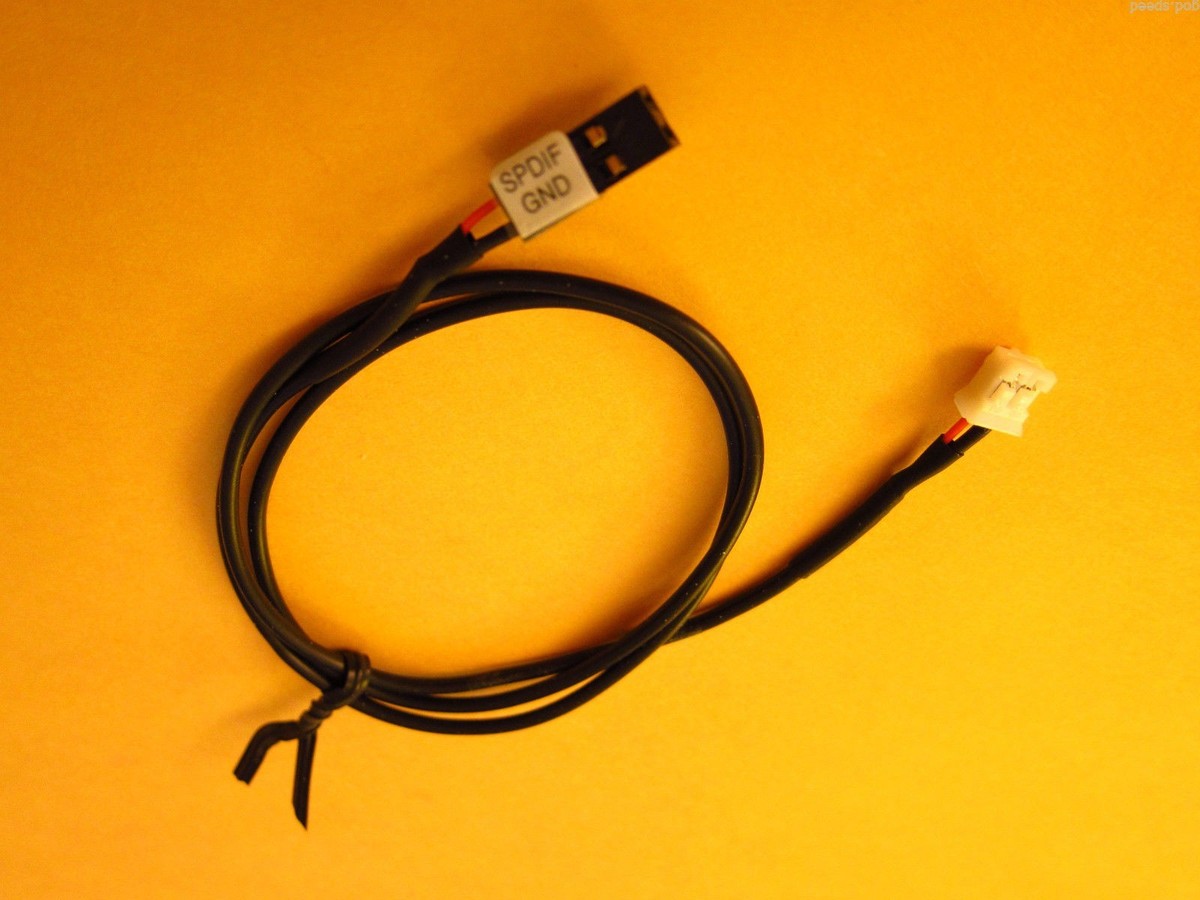 2Pin SPDIF Cable for 9800 GTX 295 275 265 250 GTS GT 9600 8800 9500 GT