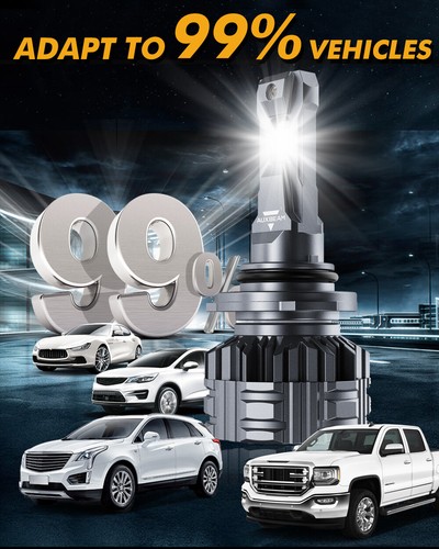 AUXBEAM F22 CANBUS 9006 HB4 LED Headlight Bulbs Low Beam 110W 24000LM Cool White - Bild 8 von 12