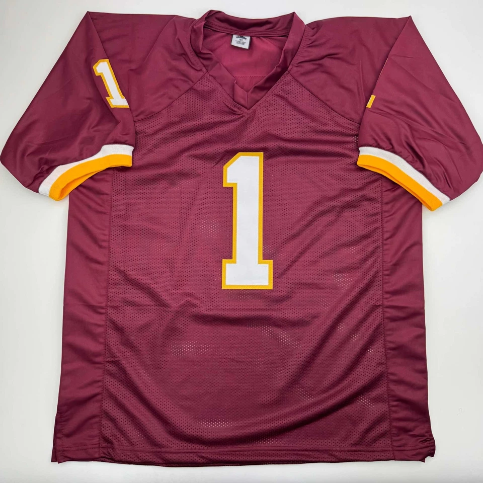 Autographed/Signed Deebo Samuel Washington Burgundy Football Jersey JSA COA - Image 4 of 4