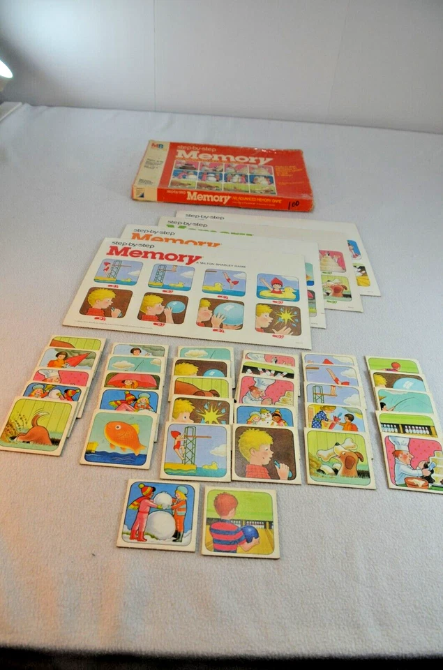 Step By Step Memory an Advanced Memory Game MB No. 4305 Compete - Image 2 of 4