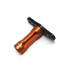 New STRC Black/Orange Aluminum 17mm Hex Nut Wrench STRA17BKO