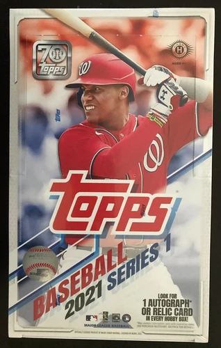2021 Topps Series 1 Baseball Hobby Box - Free Priority Shipping