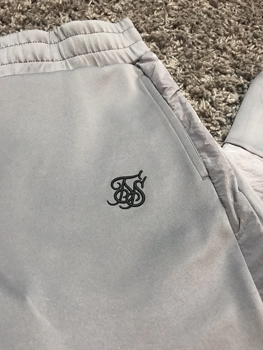 Sik silk grey joggers sale