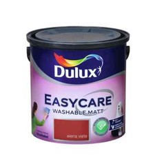 Dulux Easycare WASHABLE MATT Paint - RED - SIERRA VISTA - 2.5L - 50X TOUGHER