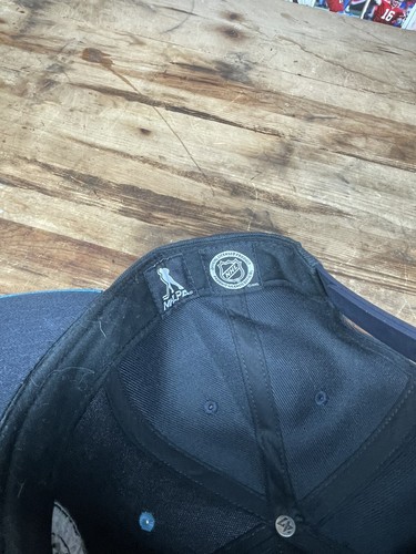 47 Brand Pittsburgh Penguins blau schwarz MVP DP Mütze limitierte Auflage verstellbar - Bild 6 von 7