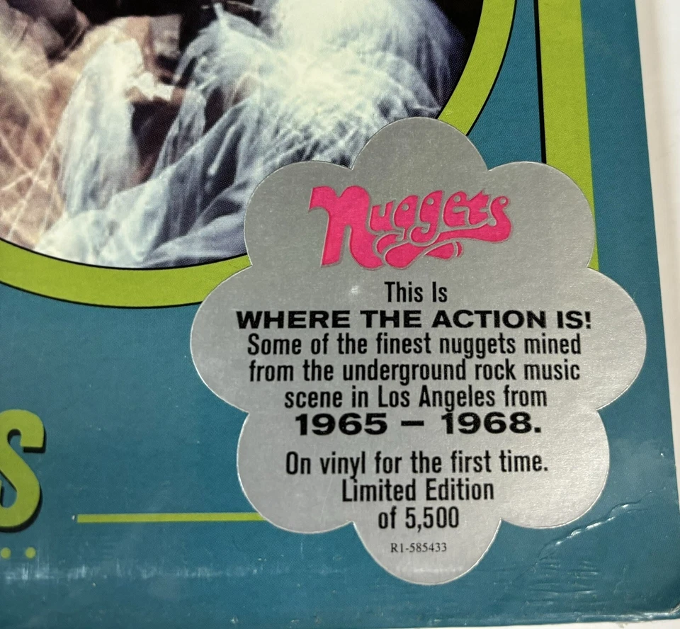 V/A - Where The Action Is! Los Angeles Nuggets 2xLP On Vinyl Garage Psych Rock - Image 2 of 4