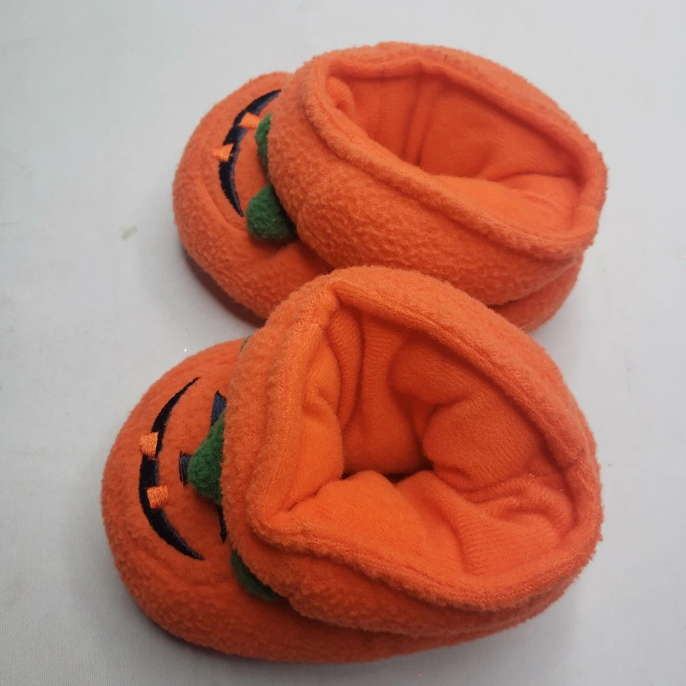 Botines calabaza naranja Halloween Koala niños talla 6-12 meses  Foto 3 de 4