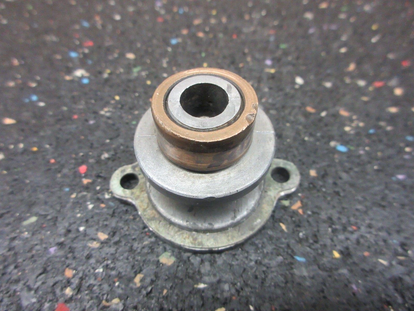 1982 Yamaha YZ125 Cylinder power valve guide cover 82 YZ 125 5X4W1132