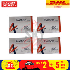 4 X Aveflon 500mg 30's Treatment of Hemorrhoids/Piles DHL Express