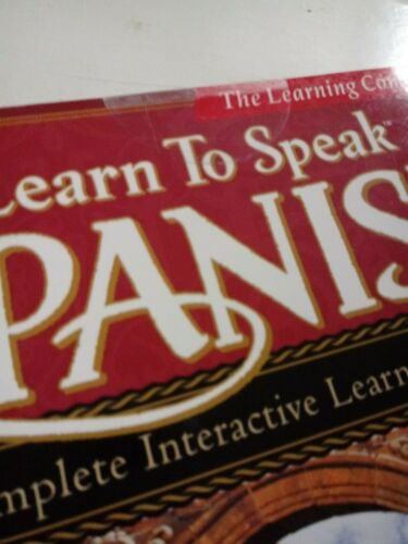 Unopened Box The Learning Company: LearnToSpeakSpanish 4CD SET Version8.0 Course - Picture 8 of 12