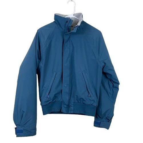 Vintage 80s Columbia Fleece-Lined Gore-Tex Jacket for Men Blue Medium