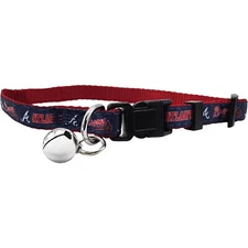 Pets First MLB Satin Collar for Dogs & Cats with Ringing Bell Pendant