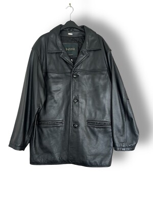 Urban Outfitters Urban Renewal Danier Vintage Lederjacke Schwarz Größe S