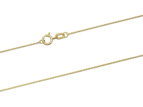 9ct Yellow Gold Belcher Chain 20 inch 