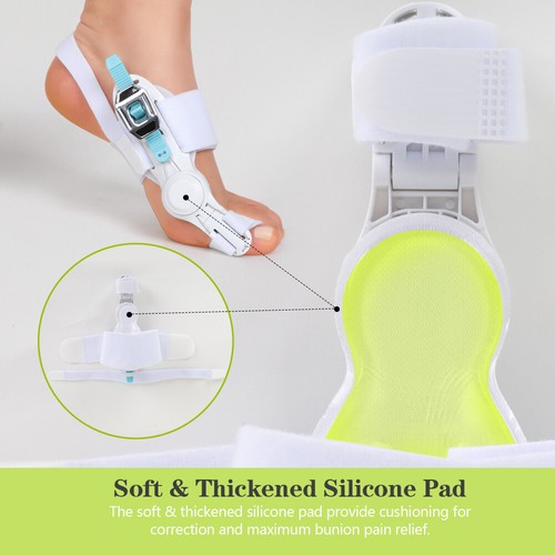 Big Toe Bunion Corrector Splint Straightener Foot Feet Hallux Valgus Pain Relief - Picture 5 of 12