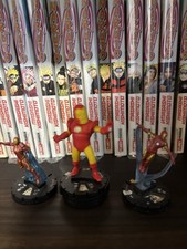 Lotto 3 Heroclix Iron Man Marvel Avengers