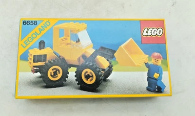 LEGO 6658 Bulldozer NEW SEALED MISB Classic Town Cargo 6383 Vintage 80s 1980 - Bild 1 von 4
