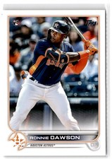 2022 Topps Ronnie Dawson RC #231 Houston Astros