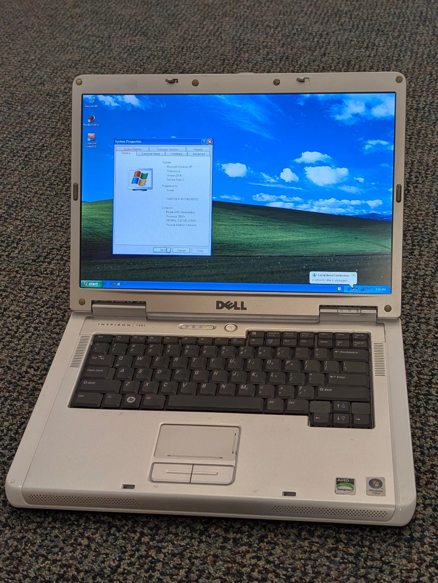 Dell Inspiron 1501 Integrated/On-Board Graphics PC Laptops
