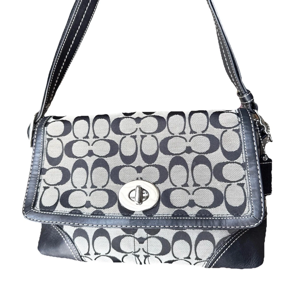 Coach Hampton Shoulder Bags Turn Lock Handbags for Women | eBay