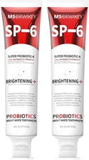 SP-6 Probiotic Whitening Toothpaste - Enhanced Formula with 6 Probiotics for ...
