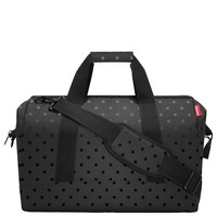 Reisenthel Travelling Allrounder L - Reisetasche 48 Cm (Glossy Dots Black)
