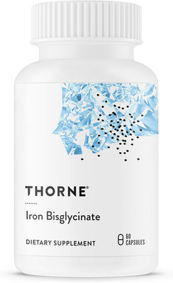THORNE - Iron Bisglycinate - 25 Mg Iron Supplement for Enhanced Absorption With