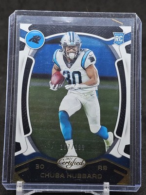 CHUBA HUBBARD 2021 Panini Certified #125 RC Panthers /399