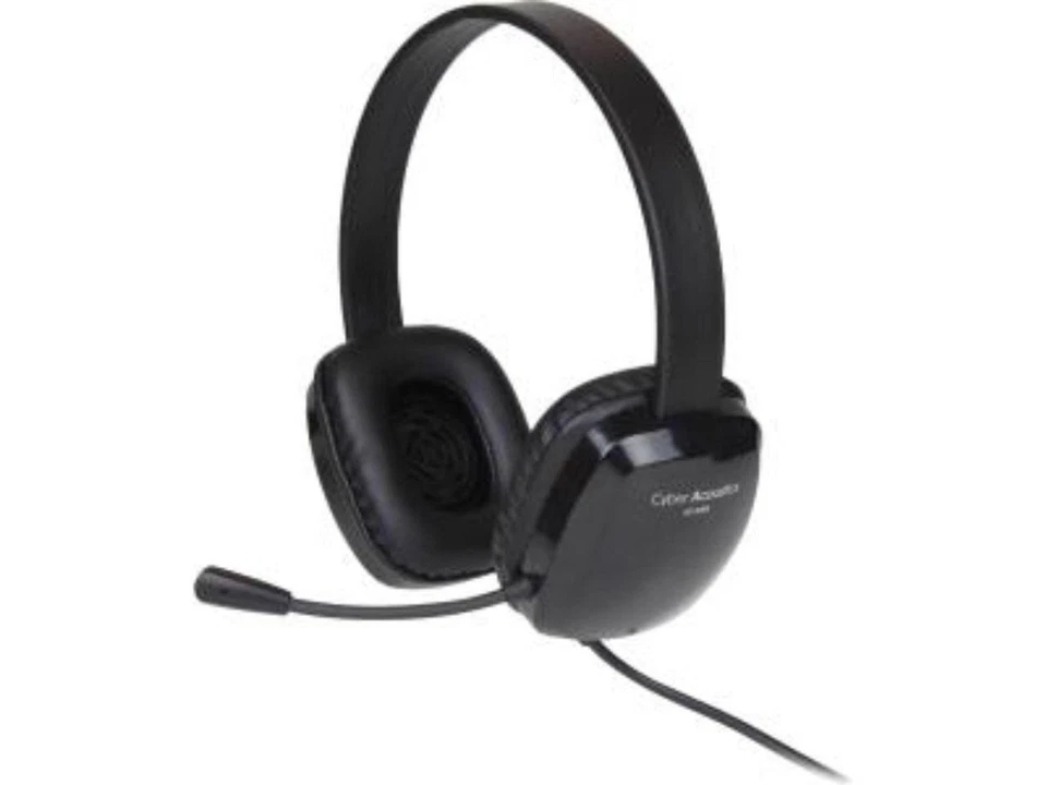 Cyber Acoustics Stereo Headset W/ Single Plug - Image 4 of 4