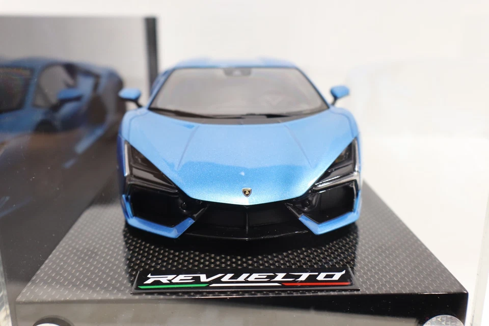 Lamborghini Revuelto Azul Colección MR 1/18 Foto 3 de 4