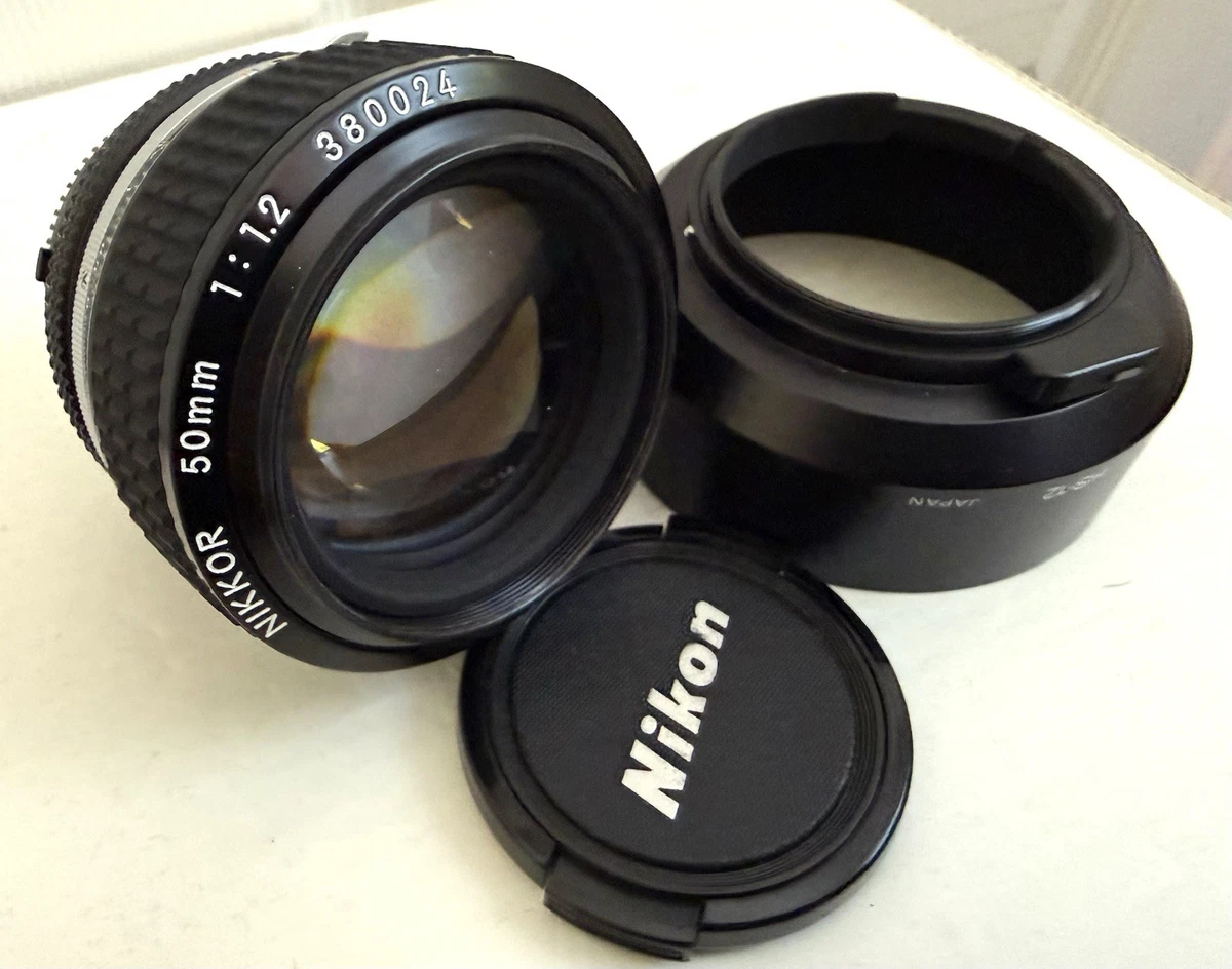 Nikon NIKKOR f/1.2 Camera Lenses 50mm Focal for sale | eBay