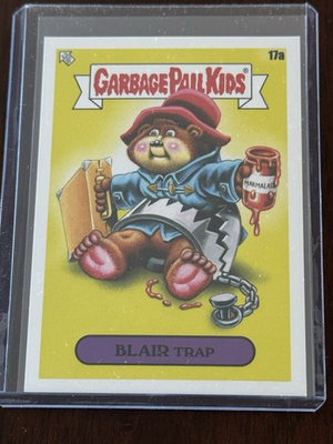 #ad 2022 Garbage Pail Kids Gross Adaptations Subset Card 17a Blair Trap Rare $45.00