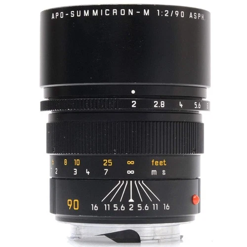 Leica 90mm f2 Apo Summicron-M Asph, Black 3894219