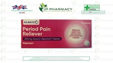 Period Pain Reliever Naproxen 9 x 250mg - Over the Counter Treatment