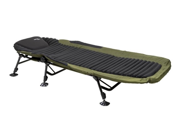 Mostal 3D Bedchair 6-Bein Angelliege Camping Comfort Anglerliege Karpfenliege Li-image