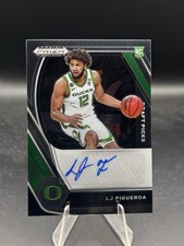 2021-22 Panini Prizm Draft Picks Basketball Rookie Auto LJ Figueroa Oregon