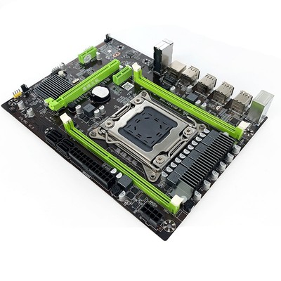 3X(X79 Pro Motherboard LGA 2011DDR3 mit UnterstüTzung für Xeon E5 V1 V2 E5-4190