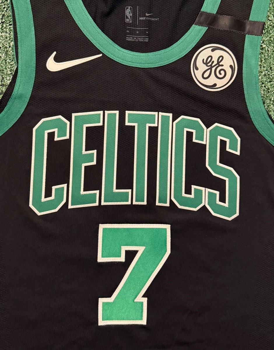 Authentic Jaylen Brown Boston Celtics 2020 Bubble Nike Vaporknit