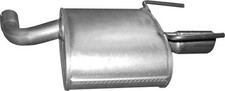 POLMO Endschalldämpfer Auspuff passend für Alfa Romeo 159 Sportwagon 939 939