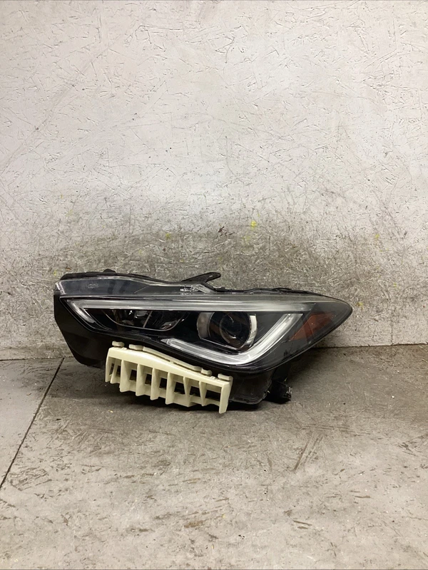 2017-2022 INFINITI Q60 LEFT LH DRIVER SIDE LED NON ADAPTIVE HEADLIGHT OEM