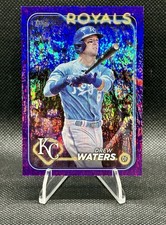 2024 Topps Series 2 - Drew Waters Purple Refractor /799 #646
