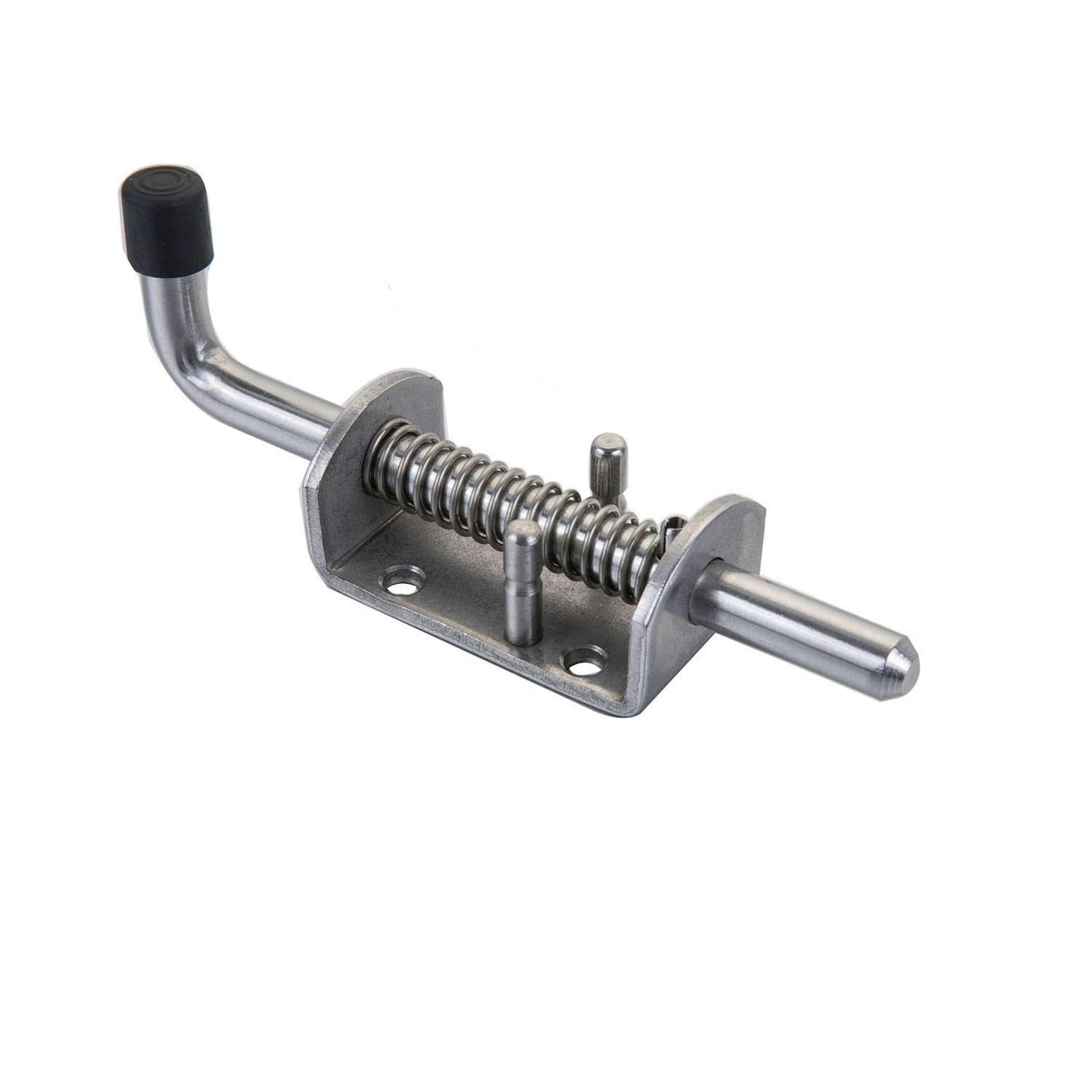 2 Pack Heavy Duty Stainless Steel Spring Loaded Latch Faster Locking Bolt Loc...