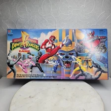 Vintage 1993 Mighty Morphin Power Rangers Board Game MB Milton Bradley Complete